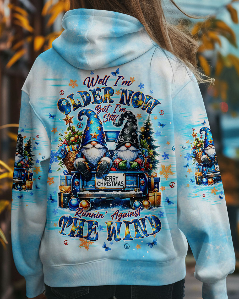 RUNNING AGAINST THE WIND BUS GNOME CHRISTMAS ALL OVER PRINT - TLTW2210243