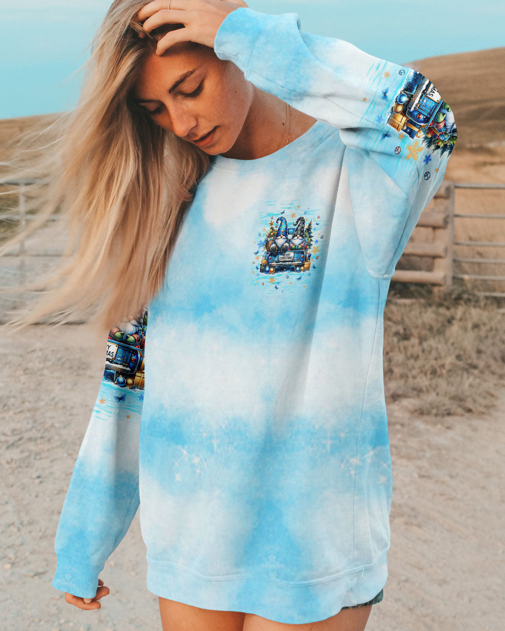 RUNNING AGAINST THE WIND BUS GNOME CHRISTMAS ALL OVER PRINT - TLTW2210243