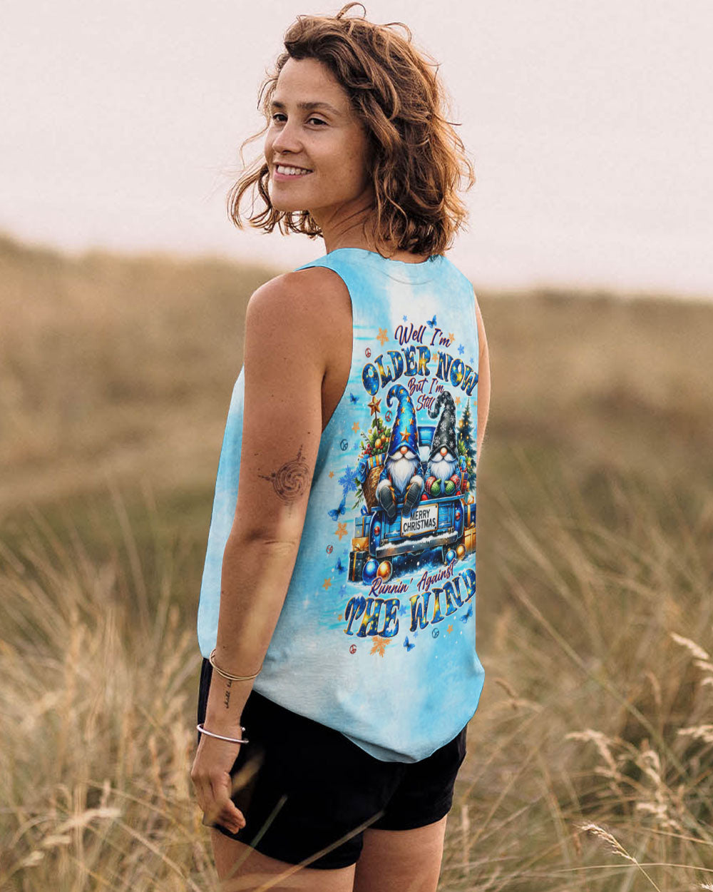 RUNNING AGAINST THE WIND BUS GNOME CHRISTMAS ALL OVER PRINT - TLTW2210243