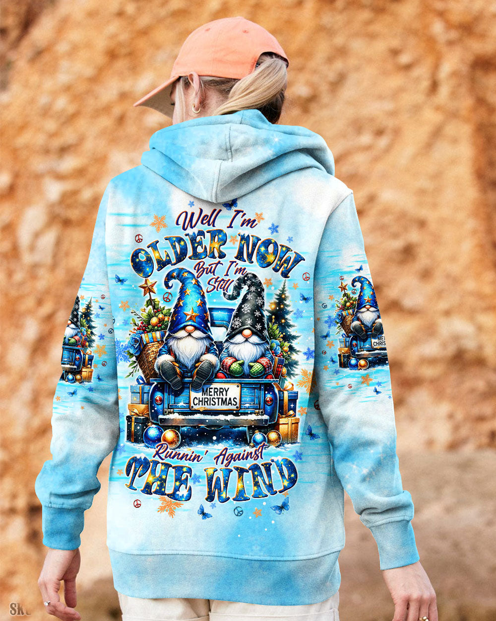 RUNNING AGAINST THE WIND BUS GNOME CHRISTMAS ALL OVER PRINT - TLTW2210243