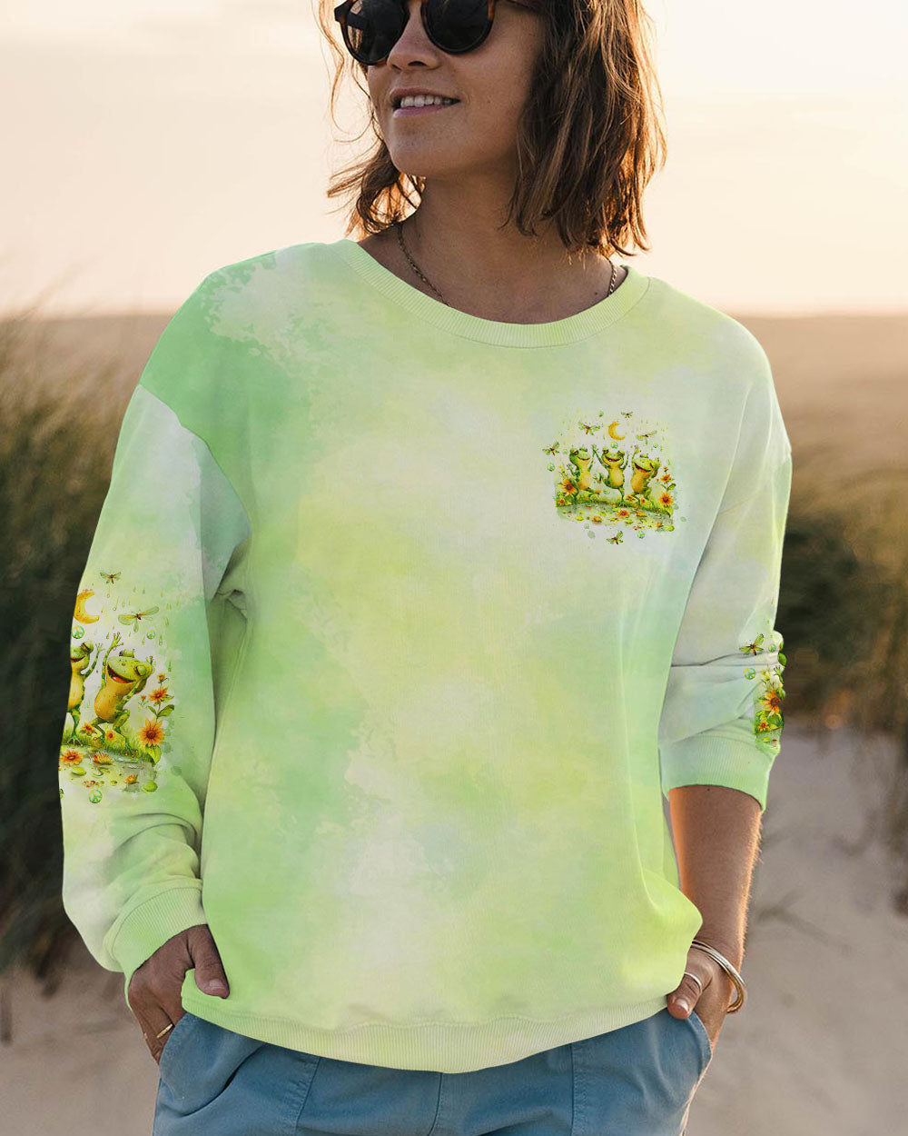 DANCE IN THE RAIN FROG ALL OVER PRINT - TLTW2303243