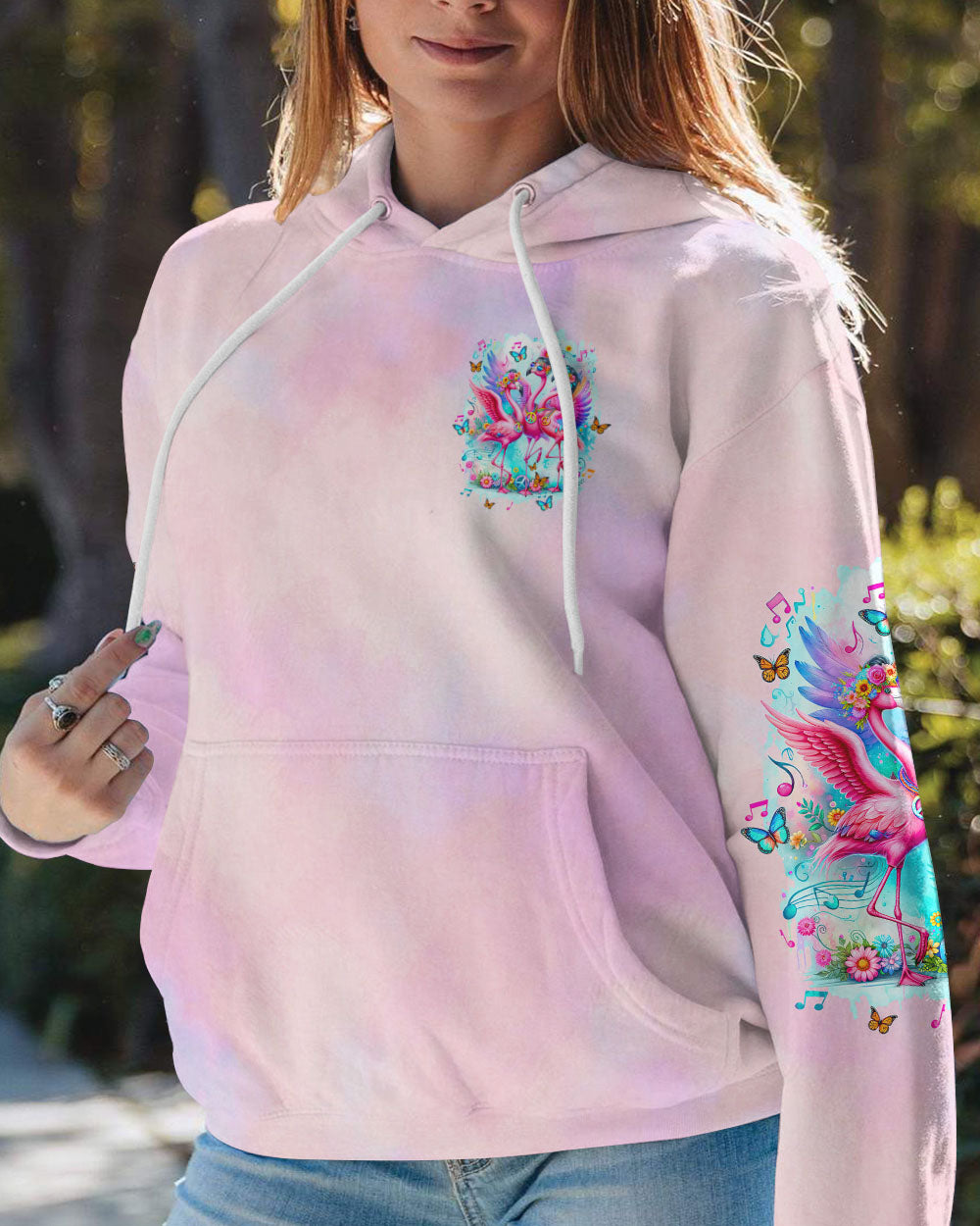 GOOD TIMES CRAZY FRIEND FLAMINGO ALL OVER PRINT - TLTW2304243