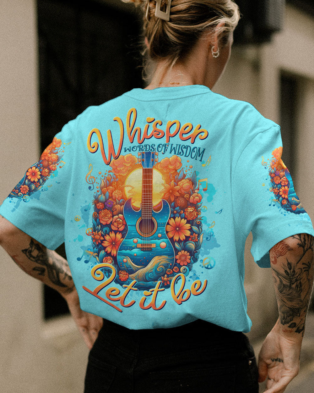 WHISPER WORDS OF WISDOM GUITAR TIE DYE ALL OVER PRINT - TLTW2306232