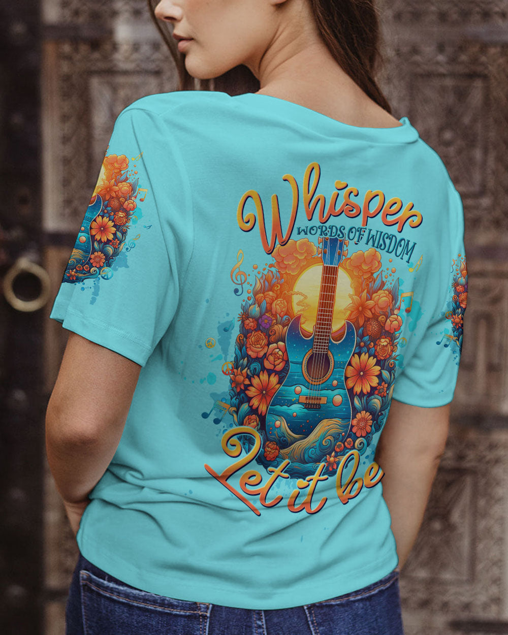 WHISPER WORDS OF WISDOM GUITAR TIE DYE ALL OVER PRINT - TLTW2306232