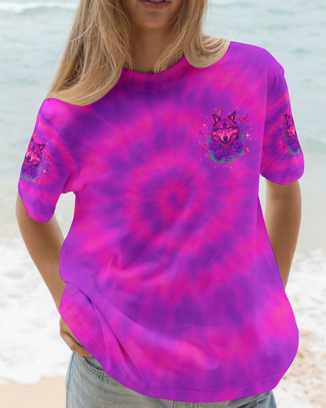 FOLLOWING THEIR WOLF SPIRIT ALL OVER PRINT - TLTW2306251