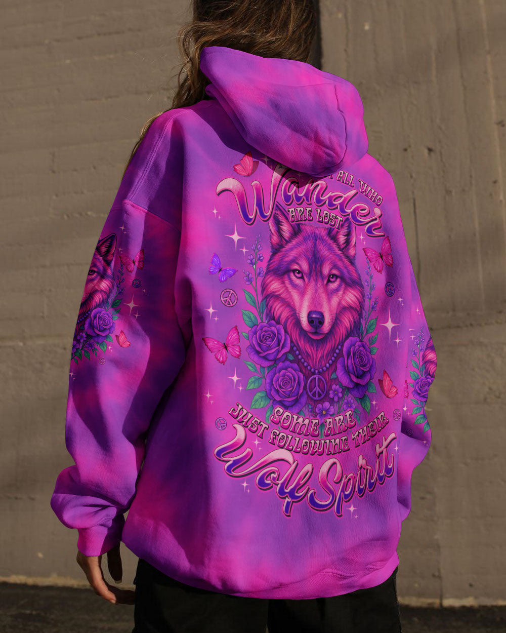 FOLLOWING THEIR WOLF SPIRIT ALL OVER PRINT - TLTW2306251