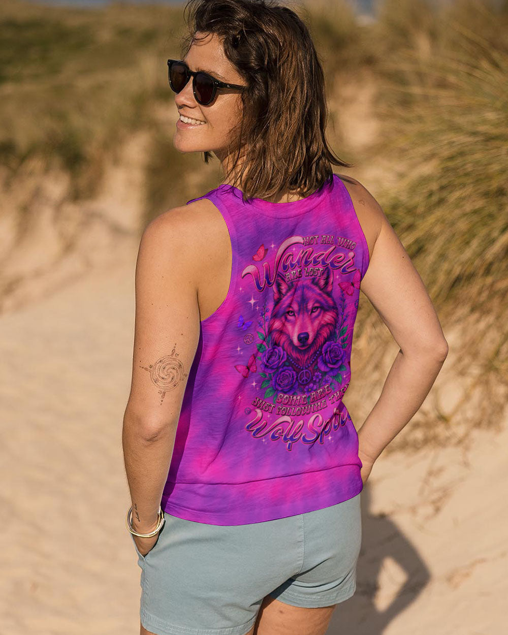 FOLLOWING THEIR WOLF SPIRIT ALL OVER PRINT - TLTW2306251