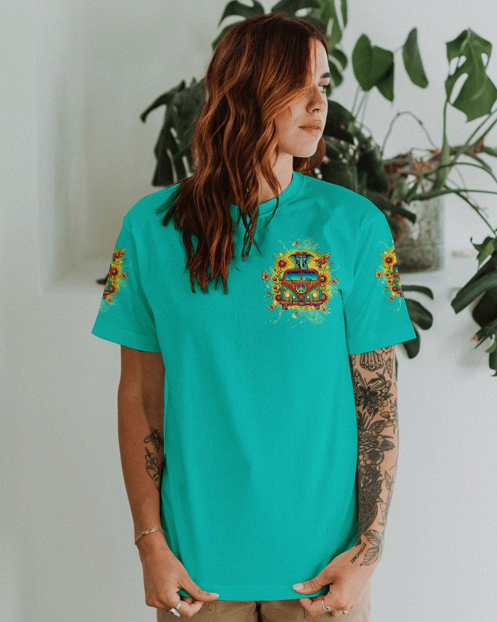 BE YOU THE WORLD WILL ADJUST ELEPHANT ALL OVER PRINT - TLTW2308244