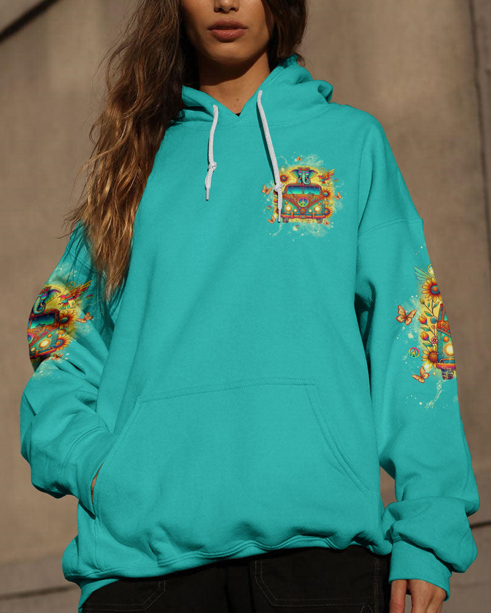 BE YOU THE WORLD WILL ADJUST ELEPHANT ALL OVER PRINT - TLTW2308244