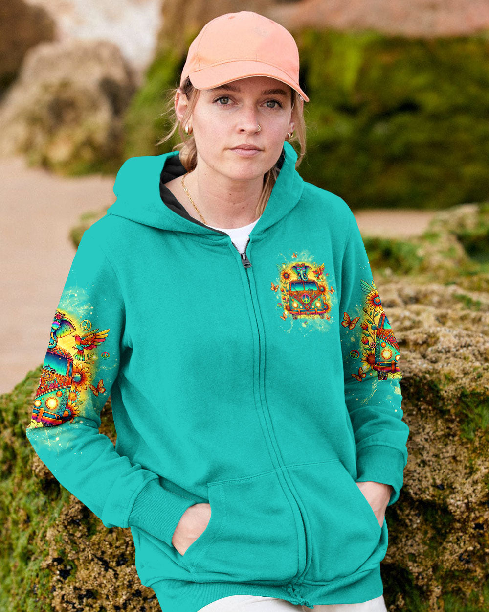 BE YOU THE WORLD WILL ADJUST ELEPHANT ALL OVER PRINT - TLTW2308244