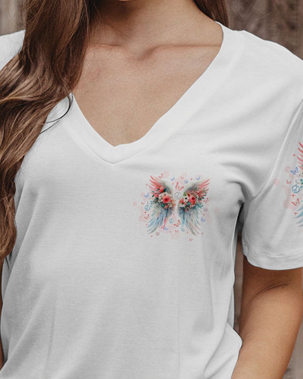 I BELIEVE THERE ARE ANGELS AMONG US WINGS ALL OVER PRINT - TLTW2312245