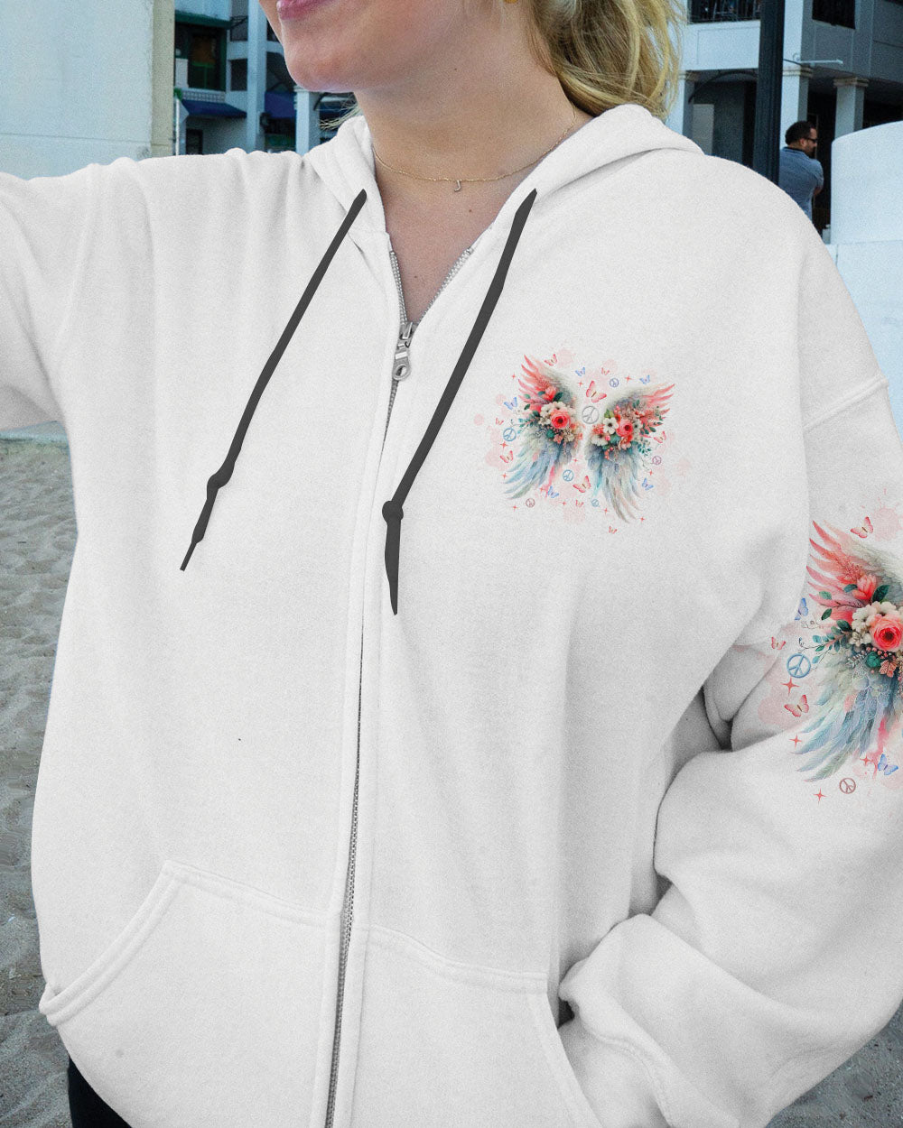 I BELIEVE THERE ARE ANGELS AMONG US WINGS ALL OVER PRINT - TLTW2312245