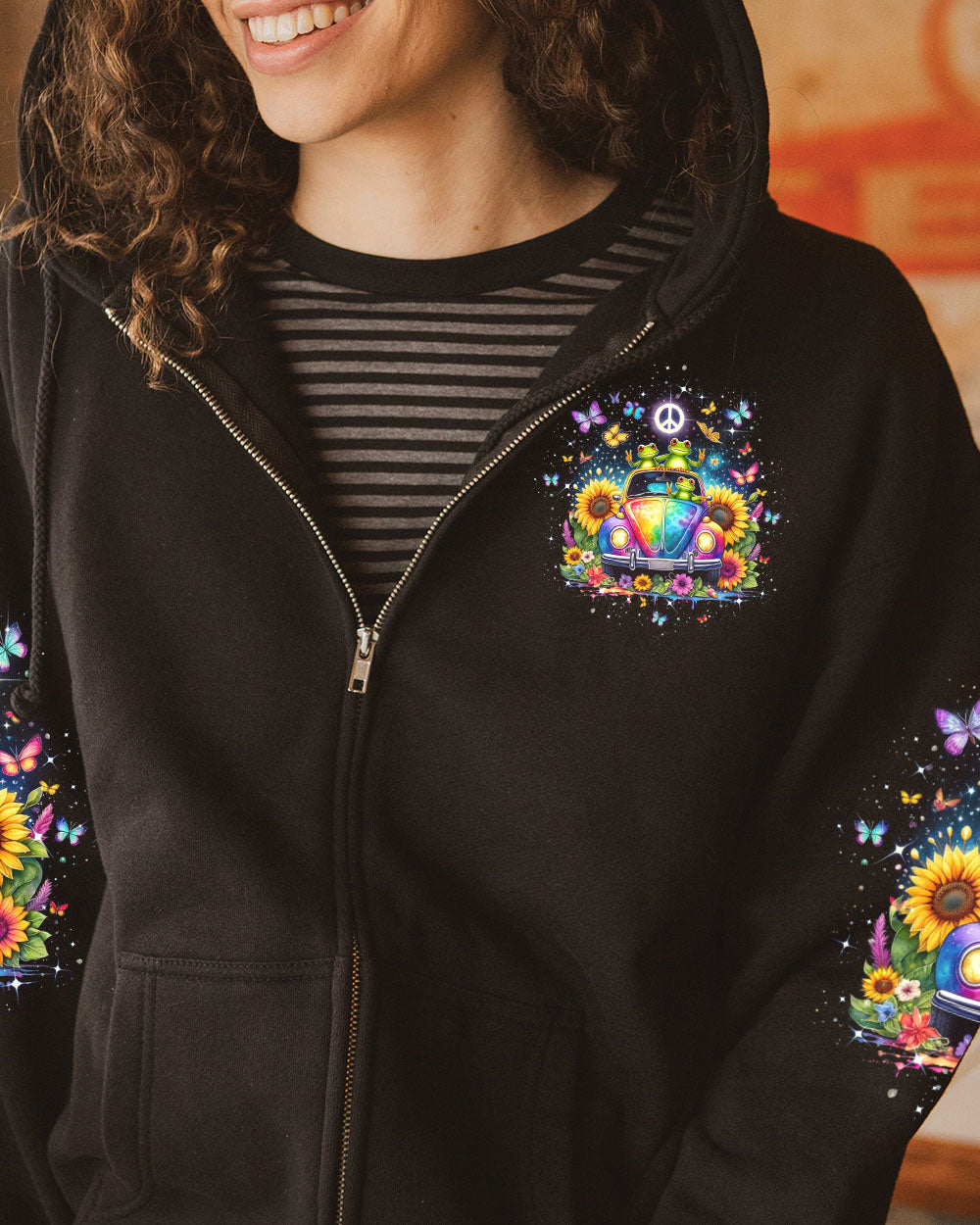 YOU CAN'T BE ANYONE BUT YOURSELF FROG ALL OVER PRINT - TLTW2404244