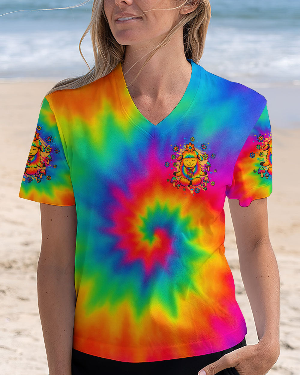 I'M NOT THE BLACK SHEEP TIE DYE ALL OVER PRINT  - TLTW2406253