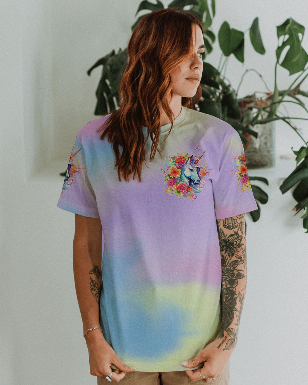 BE A UNICORN ALL OVER PRINT - TLTW2501242