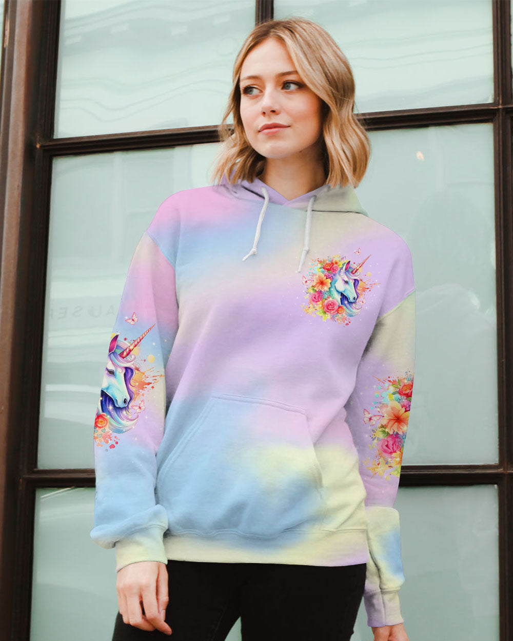 BE A UNICORN ALL OVER PRINT - TLTW2501242