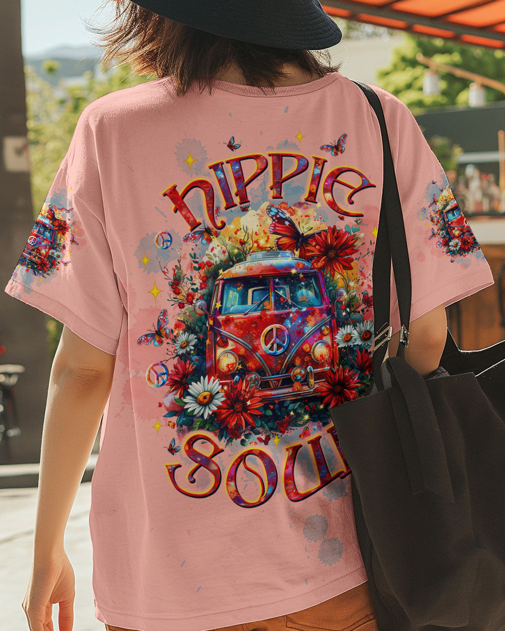 HIPPIE SOUL BUS FLOWER ALL OVER PRINT  - TLTW2503253