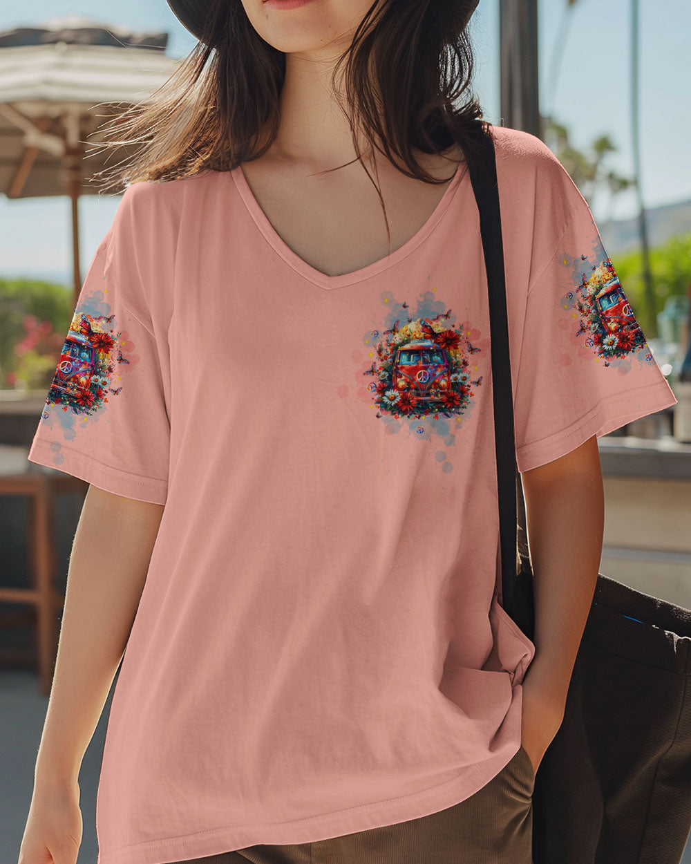 HIPPIE SOUL BUS FLOWER ALL OVER PRINT  - TLTW2503253