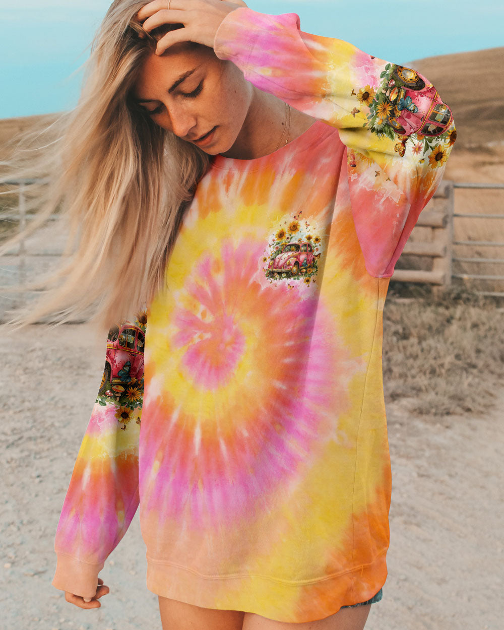 YOU BELONG AMONG THE WILDFLOWERS CAR ALL OVER PRINT - TLTW2504245