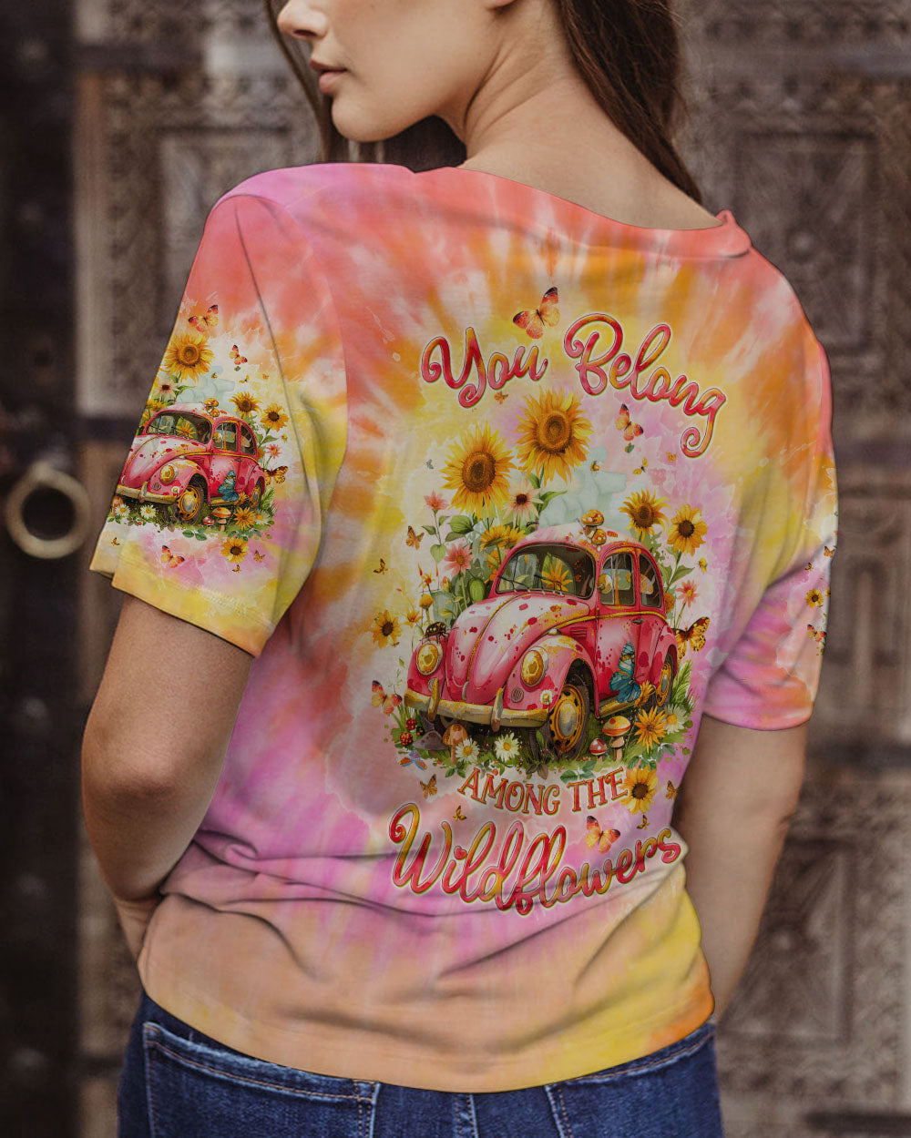 YOU BELONG AMONG THE WILDFLOWERS CAR ALL OVER PRINT - TLTW2504245