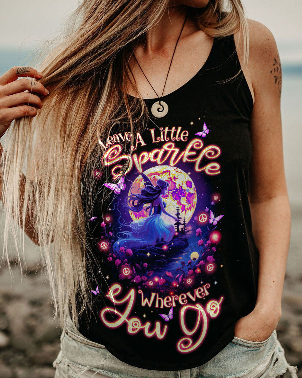 LEAVE A LITTLE SPARKLE ALL OVER PRINT - TLTW2508234