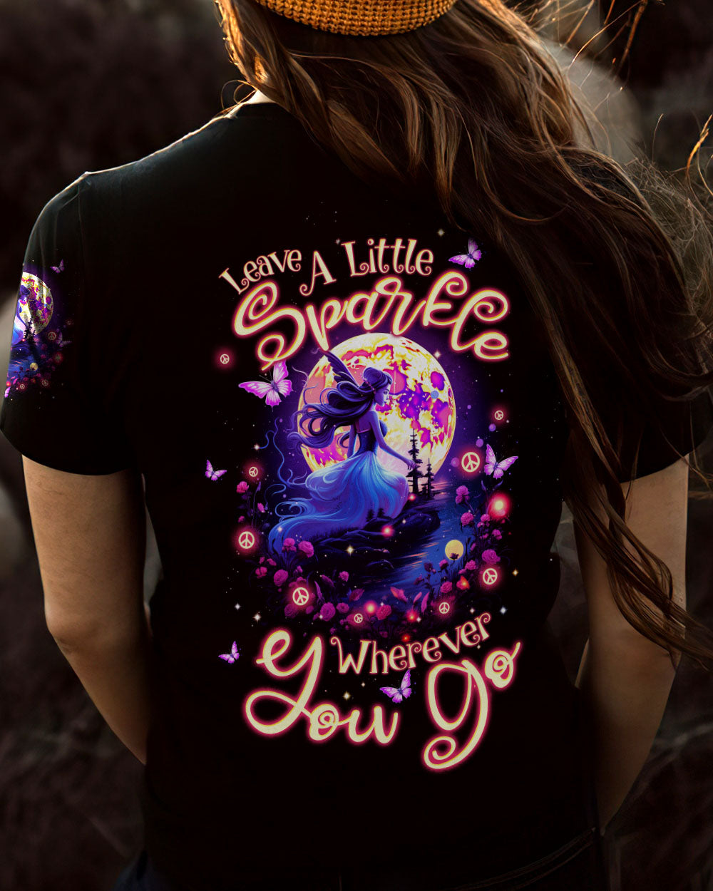 LEAVE A LITTLE SPARKLE ALL OVER PRINT - TLTW2508234