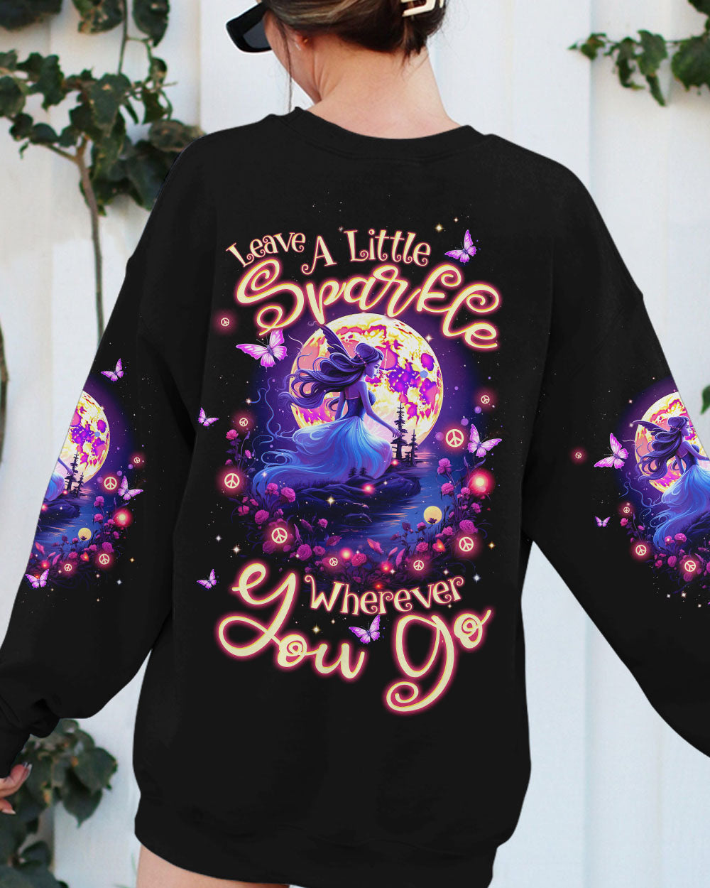 LEAVE A LITTLE SPARKLE ALL OVER PRINT - TLTW2508234
