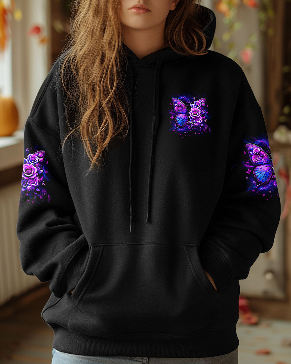 I BELIEVE THERE ARE ANGELS AMONG US BUTTERFLY ALL OVER PRINT - TLTW2509244