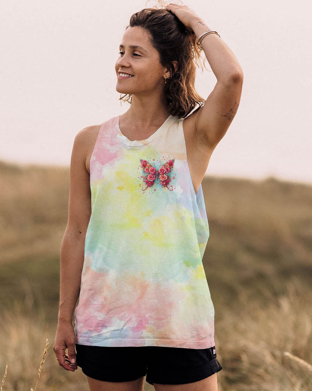 WHISPER WORDS OF WISDOM LET IT BE BUTTERFLY ALL OVER PRINT  - TLTW2510241