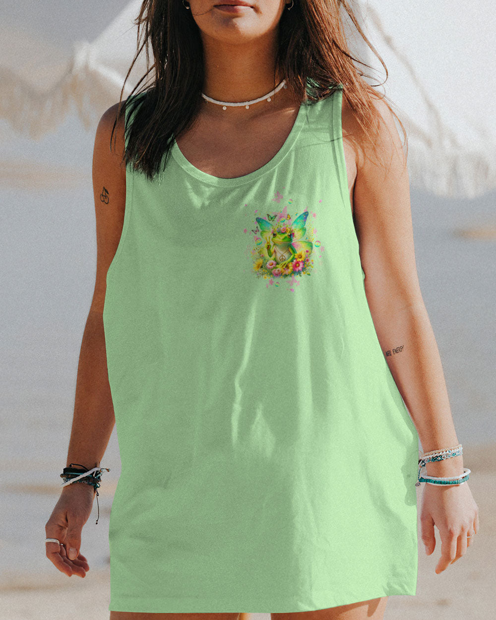 BE YOU THE WORLD WILL ADJUST FROG WINGS ALL OVER PRINT - TLTW2511232