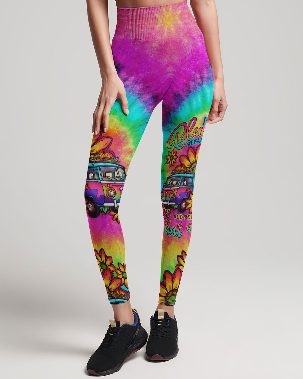 I'M BLUNT BECAUSE GOD ROLLED ME TIE DYE ALL OVER PRINT - TLTW2606233