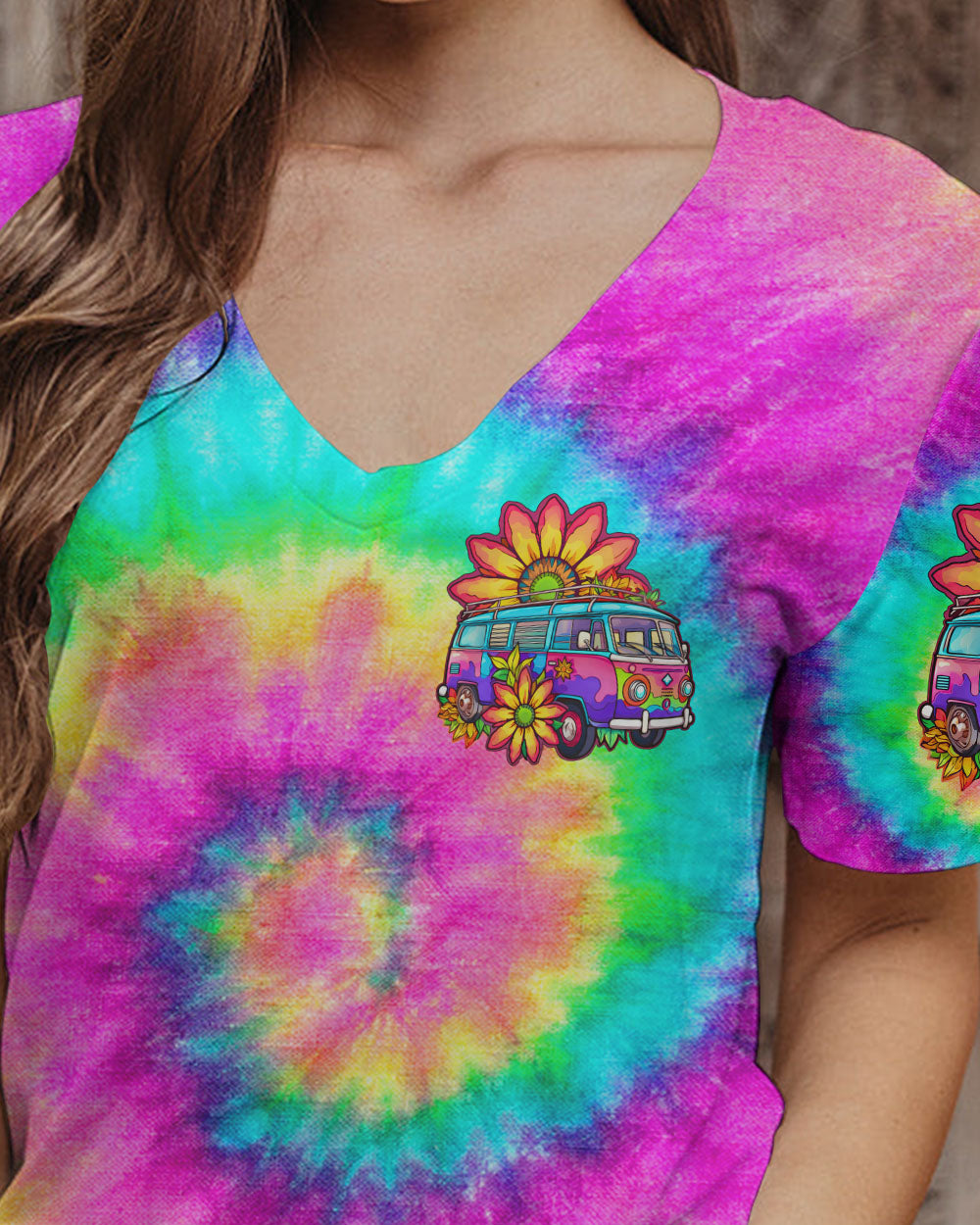 I'M BLUNT BECAUSE GOD ROLLED ME TIE DYE ALL OVER PRINT - TLTW2606233