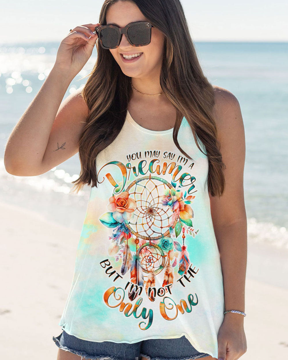 YOU MAY SAY I'M A DREAMER DREAMCATCHER ALL OVER PRINT - TLTW2606236