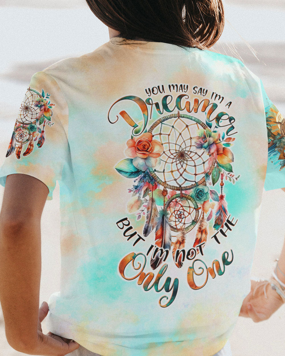 YOU MAY SAY I'M A DREAMER DREAMCATCHER ALL OVER PRINT - TLTW2606236