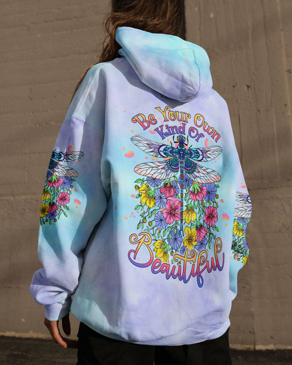 BE YOUR OWN KIND OF BEAUTIFUL DRAGONFLY ALL OVER PRINT - TLTW2607233