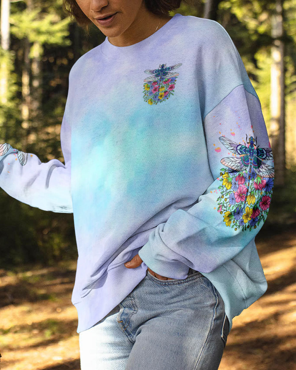 BE YOUR OWN KIND OF BEAUTIFUL DRAGONFLY ALL OVER PRINT - TLTW2607233