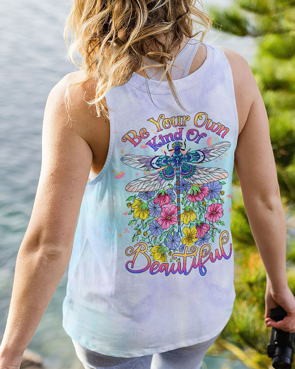 BE YOUR OWN KIND OF BEAUTIFUL DRAGONFLY ALL OVER PRINT - TLTW2607233