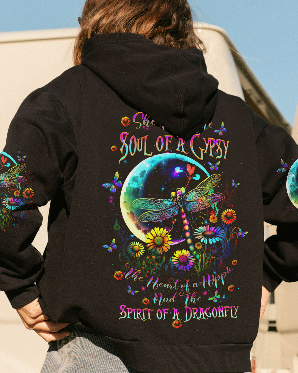 SPIRIT OF A DRAGONFLY FLOWER MOON ALL OVER PRINT - TLTW2612232