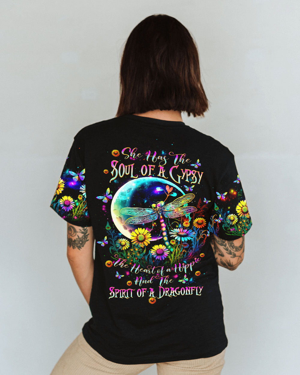 SPIRIT OF A DRAGONFLY FLOWER MOON ALL OVER PRINT - TLTW2612232