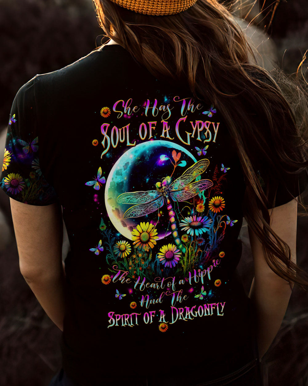 SPIRIT OF A DRAGONFLY FLOWER MOON ALL OVER PRINT - TLTW2612232