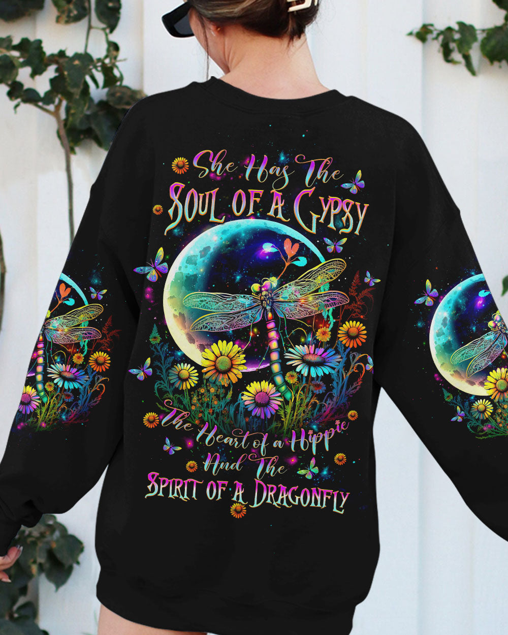 SPIRIT OF A DRAGONFLY FLOWER MOON ALL OVER PRINT - TLTW2612232