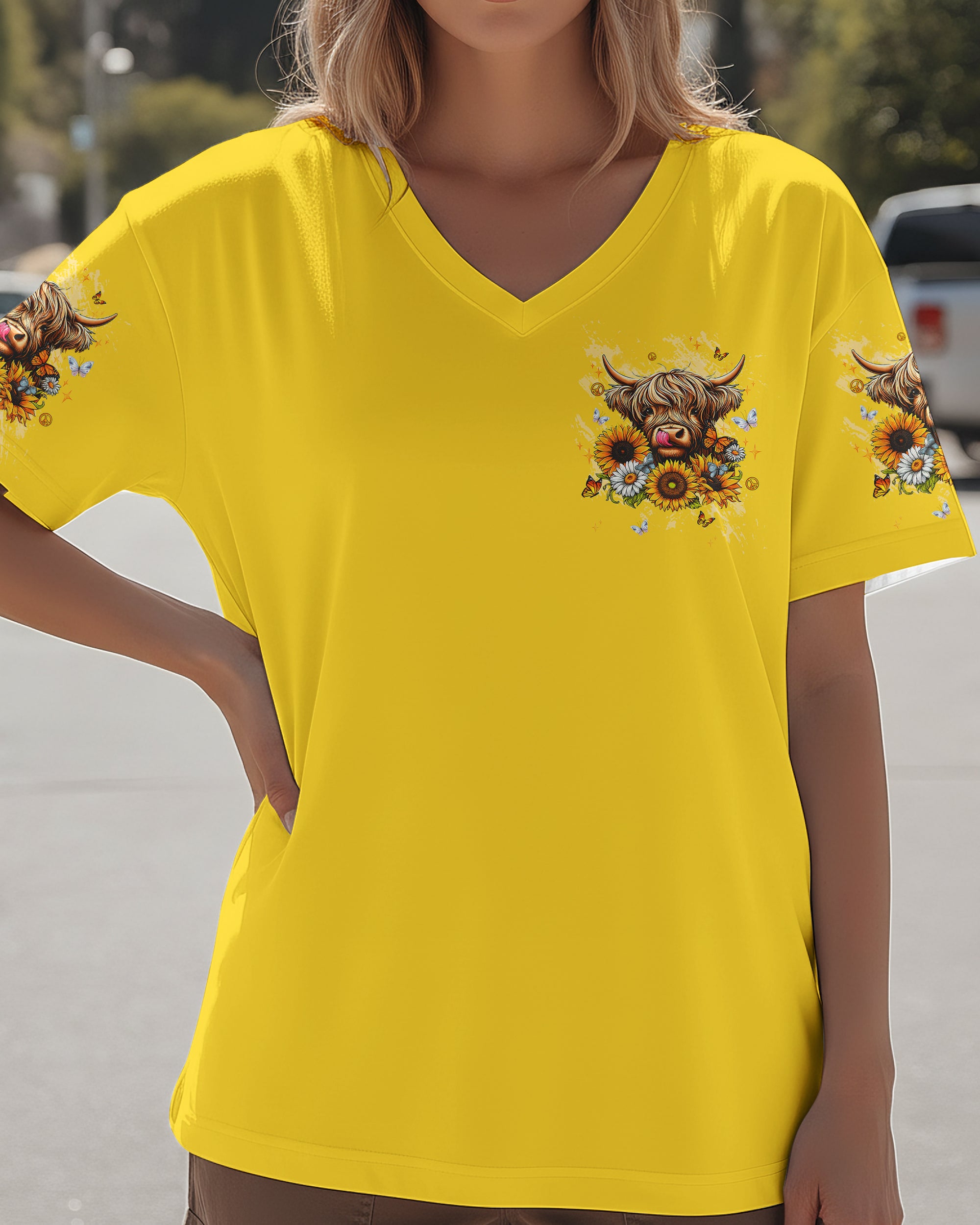 APPARENTLY I HAVE AN ATTITUDE WHO KNEW COW ALL OVER PRINT  - TLTW2612251