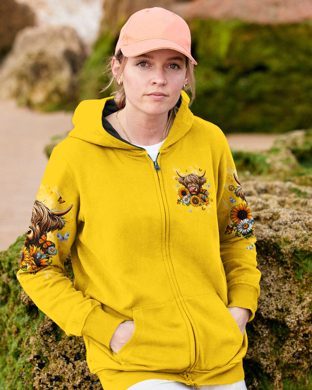 APPARENTLY I HAVE AN ATTITUDE WHO KNEW COW ALL OVER PRINT  - TLTW2612251