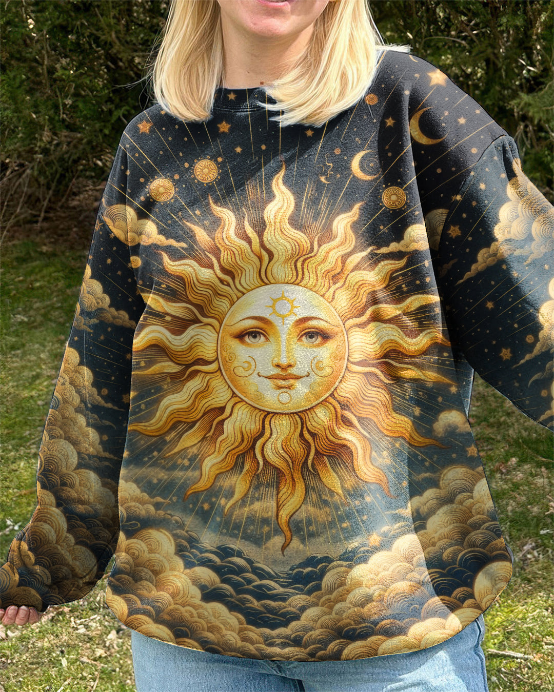 HIPPIE SUN ALL OVER PRINT - TLTW2701264