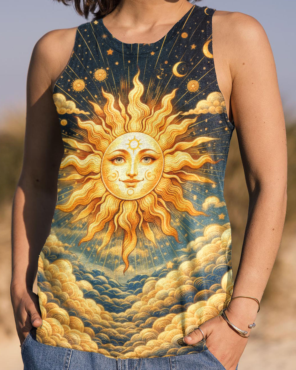 HIPPIE SUN ALL OVER PRINT - TLTW2701264