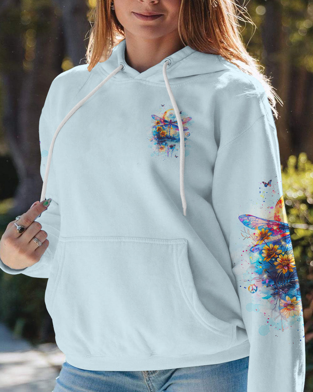 THOSE WE LOVE DON'T GO AWAY DRAGONFLY ALL OVER PRINT - TLTW2703244