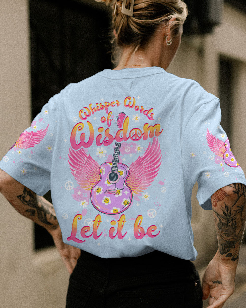 WHISPER WORDS OF WISDOM GUITAR ALL OVER PRINT - TLTW2707231