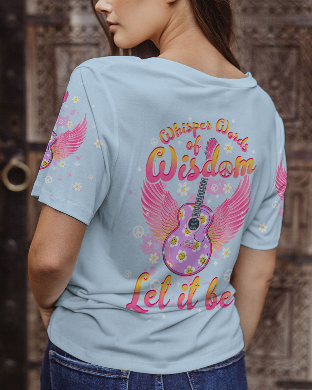 WHISPER WORDS OF WISDOM GUITAR ALL OVER PRINT - TLTW2707231