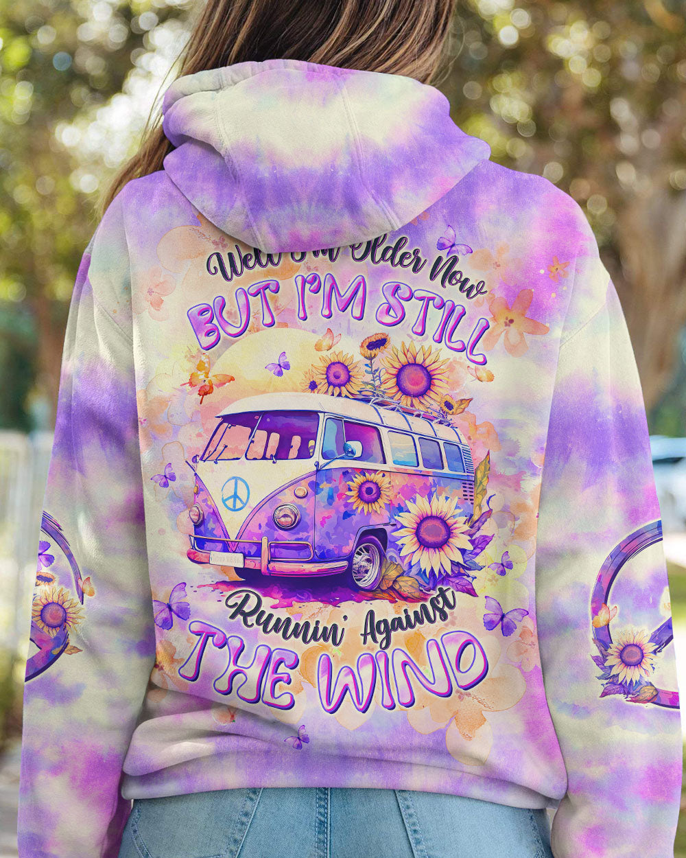 RUNNING AGAINST THE WIND BUS TIE DYE ALL OVER PRINT - TLTW2711235