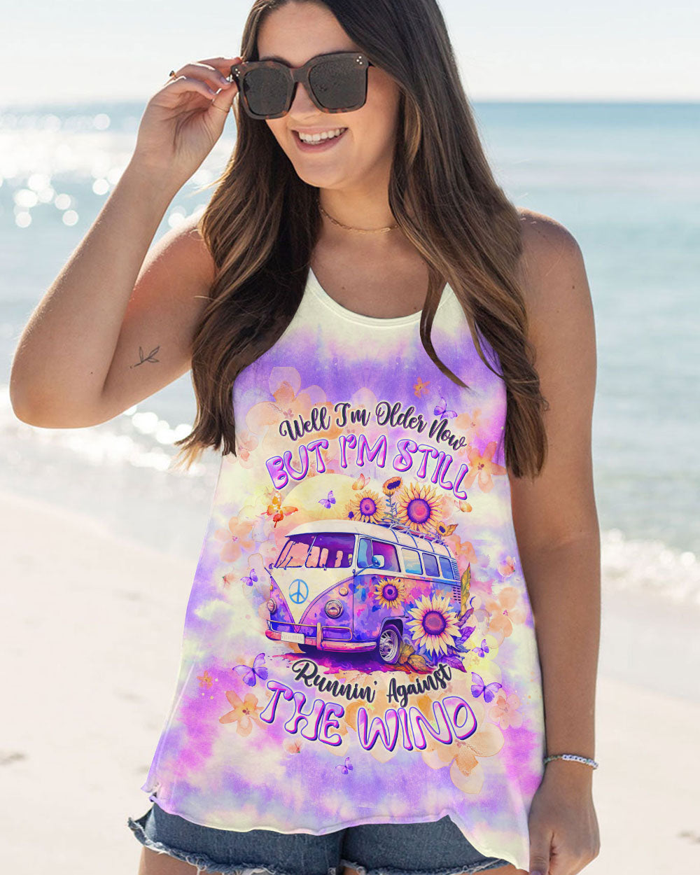 RUNNING AGAINST THE WIND BUS TIE DYE ALL OVER PRINT - TLTW2711235